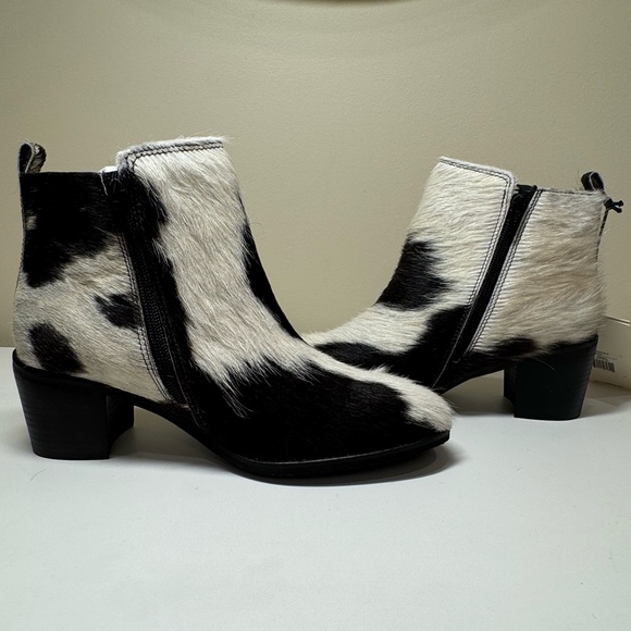 Myra Bags Neotron Hair-on Cowhide Ankle Boots – Block Heel 
NWT - Picture 5 of 16